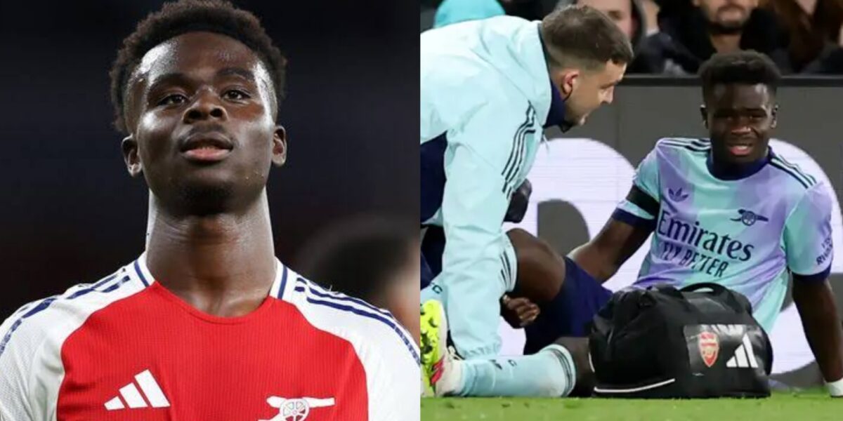 Bukayo Saka tipped to return ahead of Arsenal’s Champions League clash with Real Madrid