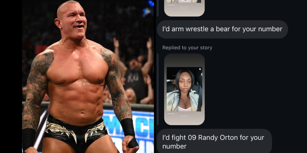 Randy Orton reacts to fan’s bold challenge against his 2009 self