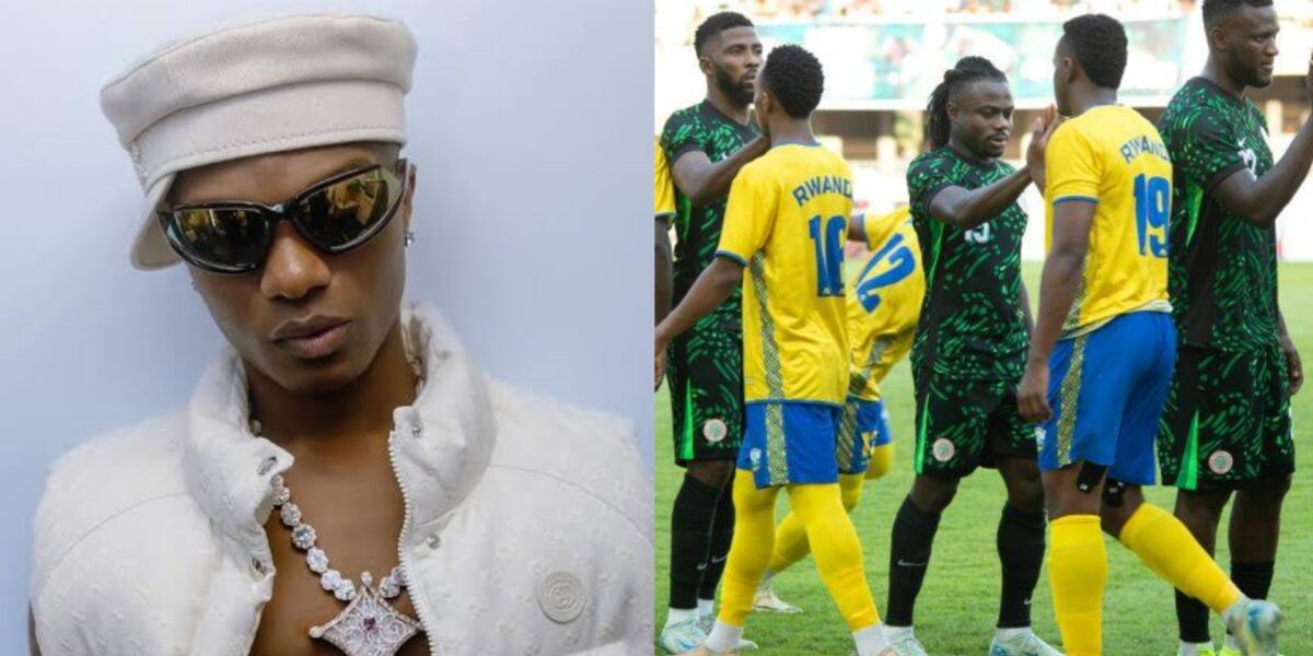 "Love the energy" - Wizkid backs Super Eagles ahead of World Cup qualifiers 