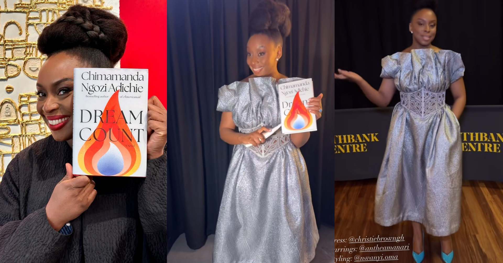 Chimamanda's new novel, 'Dream Count' becomes number one on Amazon UK