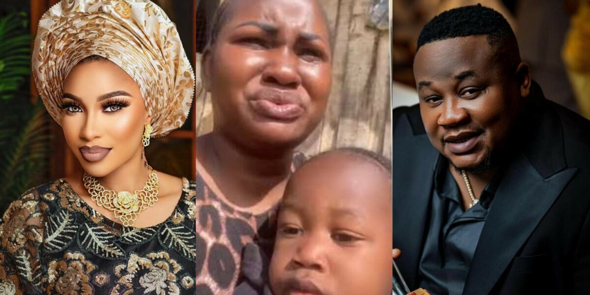 Tonto Dikeh makes an observation amid Cubana Chief Priest's baby mama DNA drama