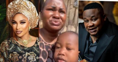 Tonto Dikeh makes an observation amid Cubana Chief Priest's baby mama DNA drama