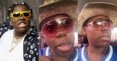 Moment Teni confronts driver for farting in car