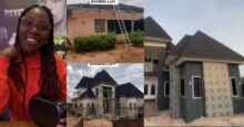 Lady renovates parents' house after 2 years in UK