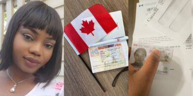 Lady excited as she gets Canadian permanent residency 2 years after moving as a student