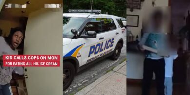 Little boy calls police on mom for eating his ice cream, wants her jailed