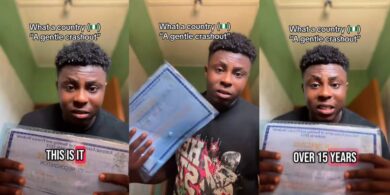 Graduate considers yahoo as certificates he spent 15 years acquiring fail to generate ₦1