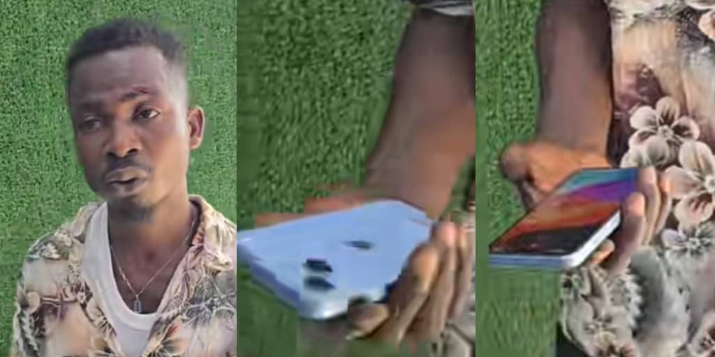 Man allegedly buys stolen iPhone 14 from mallam for ₦20K, tries selling it for ₦150K
