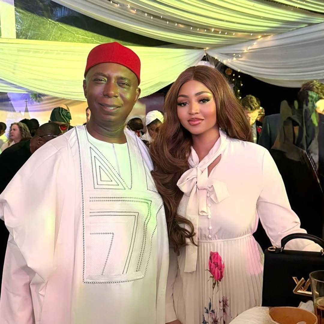 Ned Nwoko reacts to Regina Daniels' latest award amid rumored separation