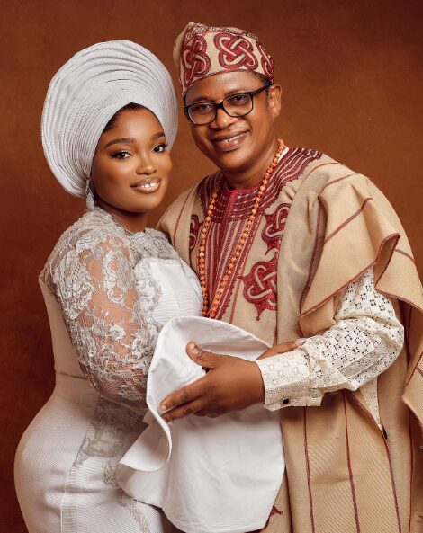 "A father indeed" - Tope Alabi’s daughter gushes over stepdad, snubs biological father following wedding