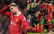 Alexander-Arnold feared to have played his last game for Liverpool after injury in PSG defeat