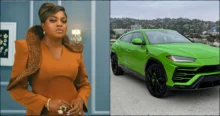 Funke Akindele reacts to fan asking when she will buy a Lamborghini