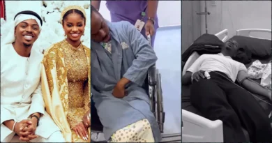 Enioluwa faces backlash over Priscilla Ojo's bridal train stunt