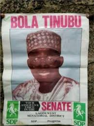 "Tinubu owns SDP?" - Old SDP poster of Tinubu from 1993 goes viral