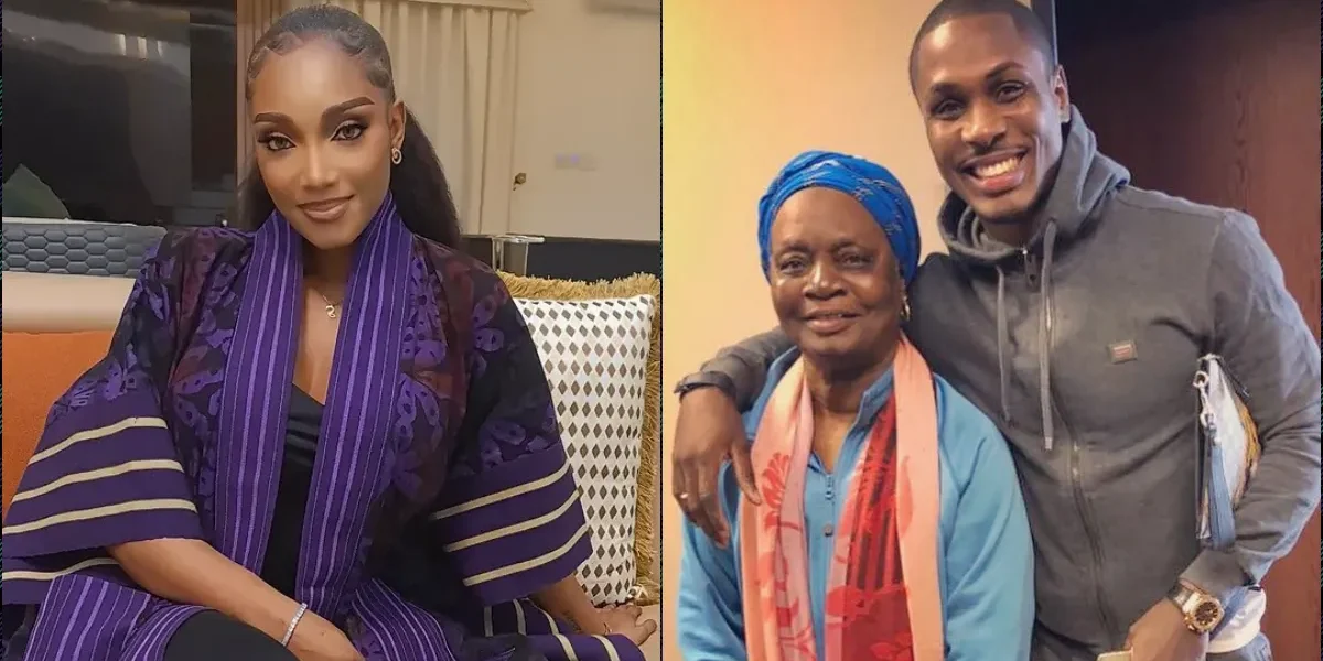 Sonia Adesuwa accuses Jude Ighalo's mother of being a witch