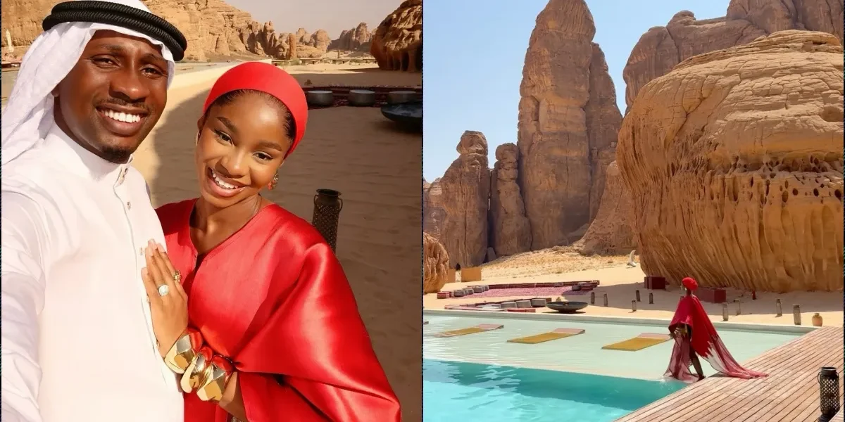 Juma Jux flies Priscilla Ojo to Saudi Arabia for her 24th birthday