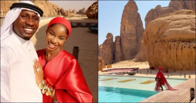 Juma Jux flies Priscilla Ojo to Saudi Arabia for her 24th birthday