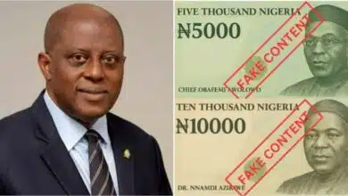 “We are not introducing ₦5,000 and ₦10,000 notes” - CBN denies viral circular