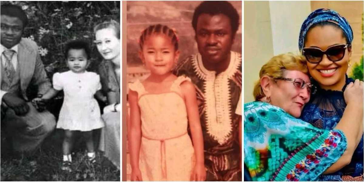 Throwback photos of Senator Natasha Akpoti with her parents trends online