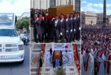 Pope Francis’ coffin arrives in Rome for burial