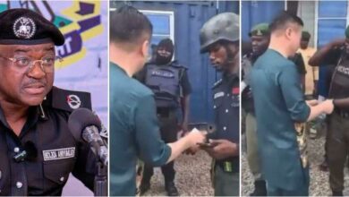 Police react to viral video of officers receiving money from Chinese, vow disciplinary action
