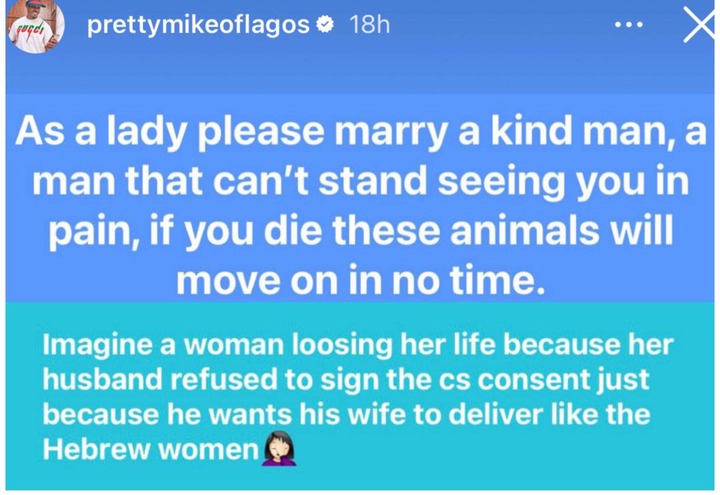 “Marry a man who can’t help seeing you in pain”