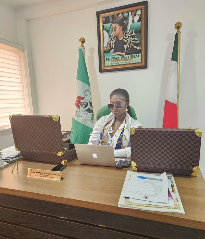 Edo Assembly removes 2Face's lover, Natasha Osawaru, from position