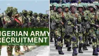 APPLY NOW: Nigerian Army announces 2025 recruitment